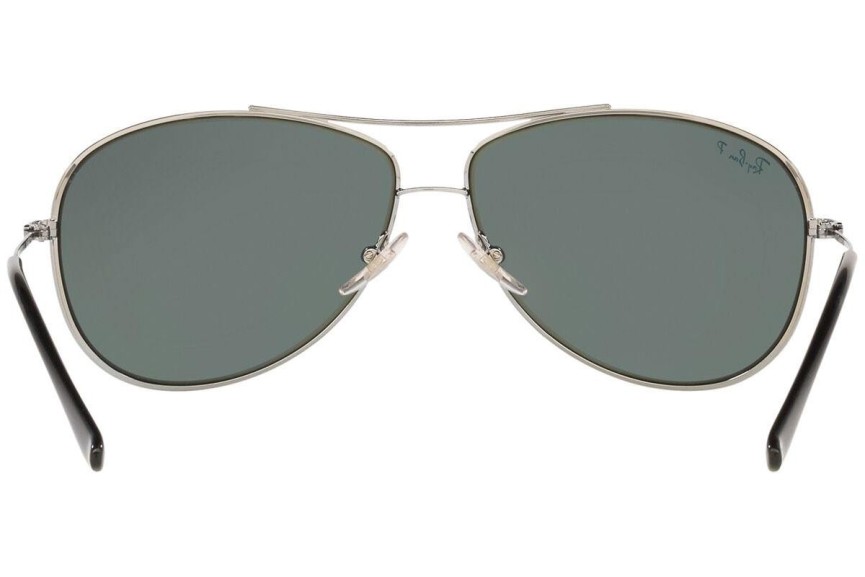 Sluneční brýle Ray-Ban RB3293 004/9A Polarized Pilot Stříbrné