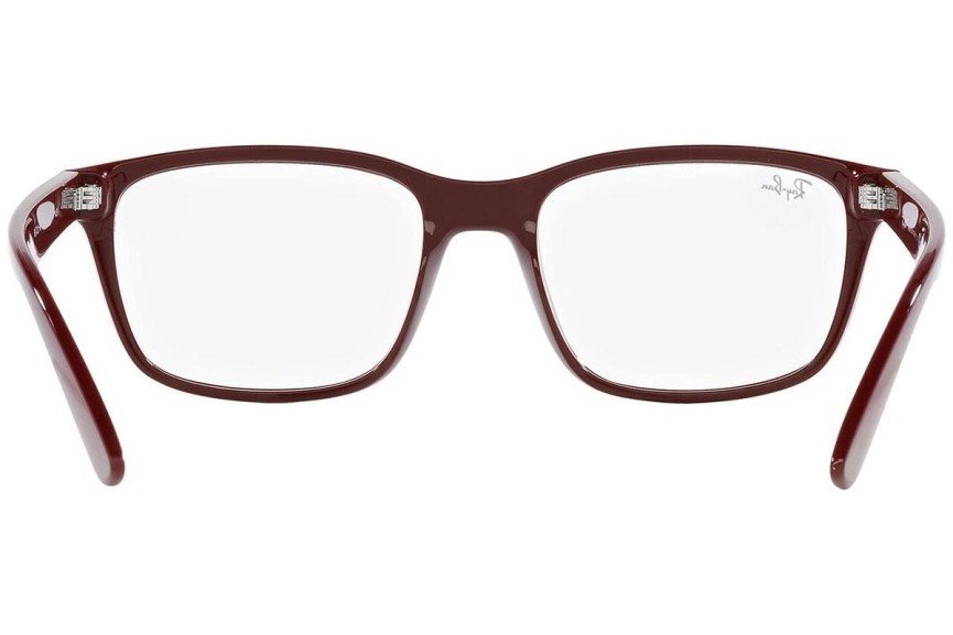 Brýle Ray-Ban RX7221M F685 Obdélníkové Červené