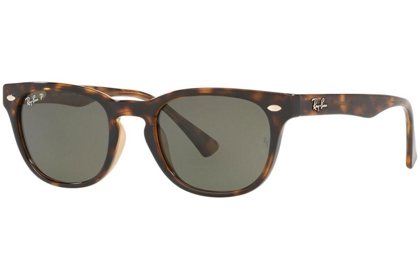 Sluneční brýle Ray-Ban RB4140 710/58 Polarized Obdélníkové Havana