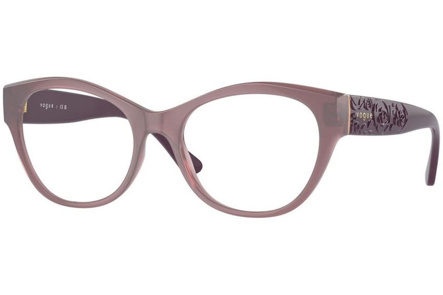 Brýle Vogue Eyewear VO5527 3096 Cat Eye Hnědé