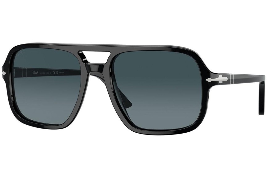 Sluneční brýle Persol PO3328S 95/S3 Polarized Pilot Černé