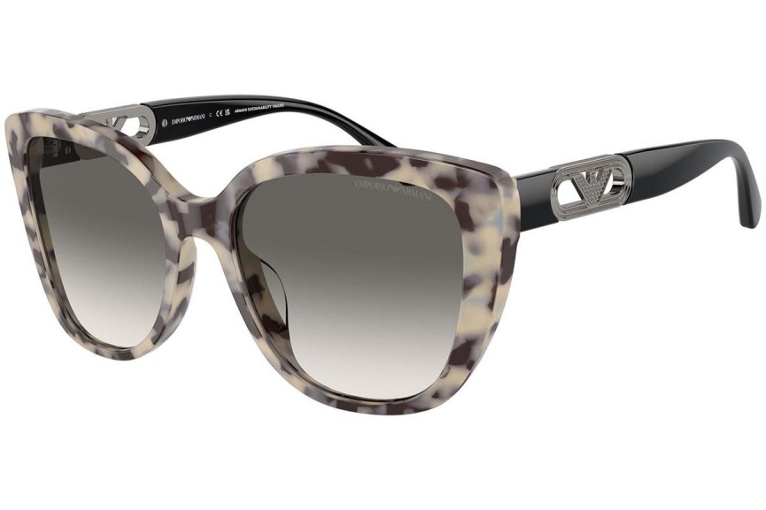 Sluneční brýle Emporio Armani EA4214U 605811 Cat Eye Havana