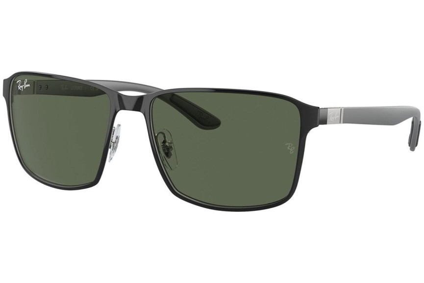 Sluneční brýle Ray-Ban RB3721 914471 Squared Stříbrné