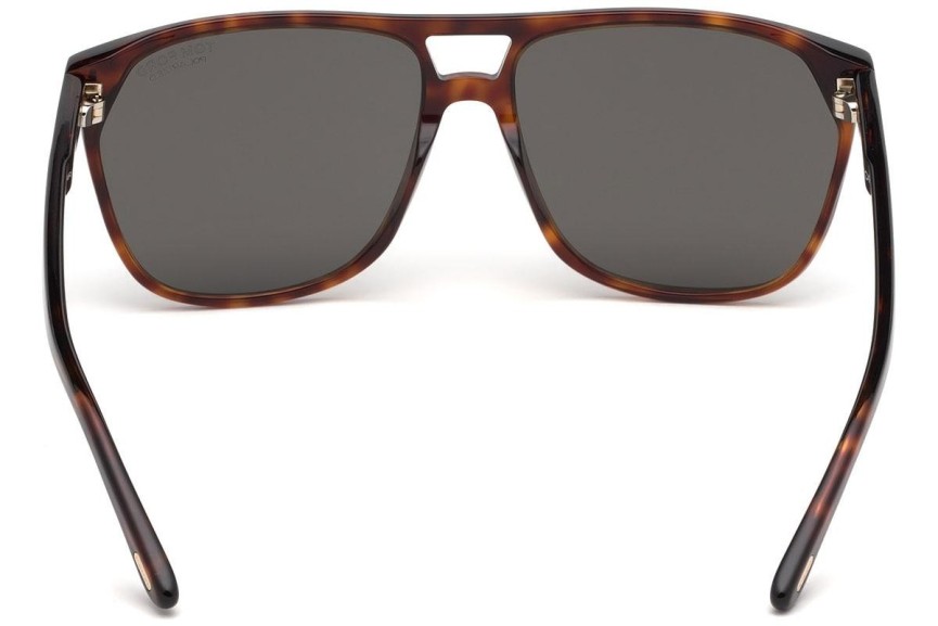 Sluneční brýle Tom Ford Shelton FT0679 54D Polarized Squared Havana