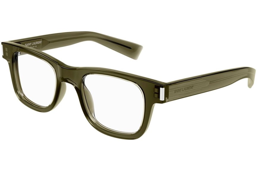 Brýle Saint Laurent SL564OPT 007 Squared Zelené