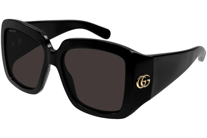 Sluneční brýle Gucci GG1402S 001 Squared Černé