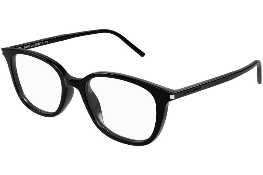 Brýle Saint Laurent SL644/F 001 Squared Černé