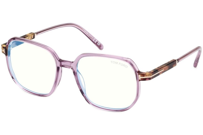 Brýle Tom Ford FT5911-B 081 Squared Fialové