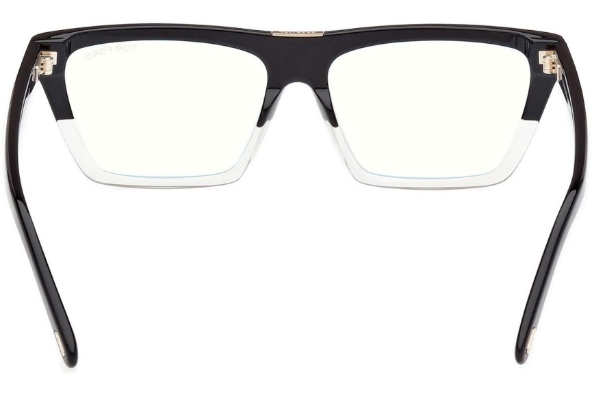 Brýle Tom Ford FT5912-B 005 Squared Černé