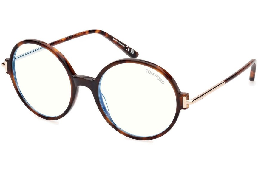 Brýle Tom Ford FT5914-B 052 Okrouhlé Havana