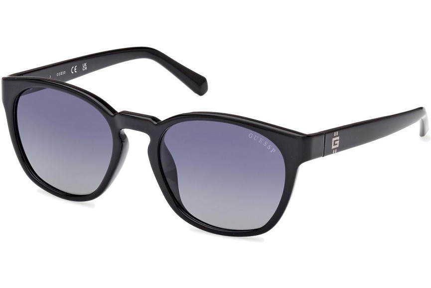 Sluneční brýle Guess GU00083-H 01D Polarized Okrouhlé Černé