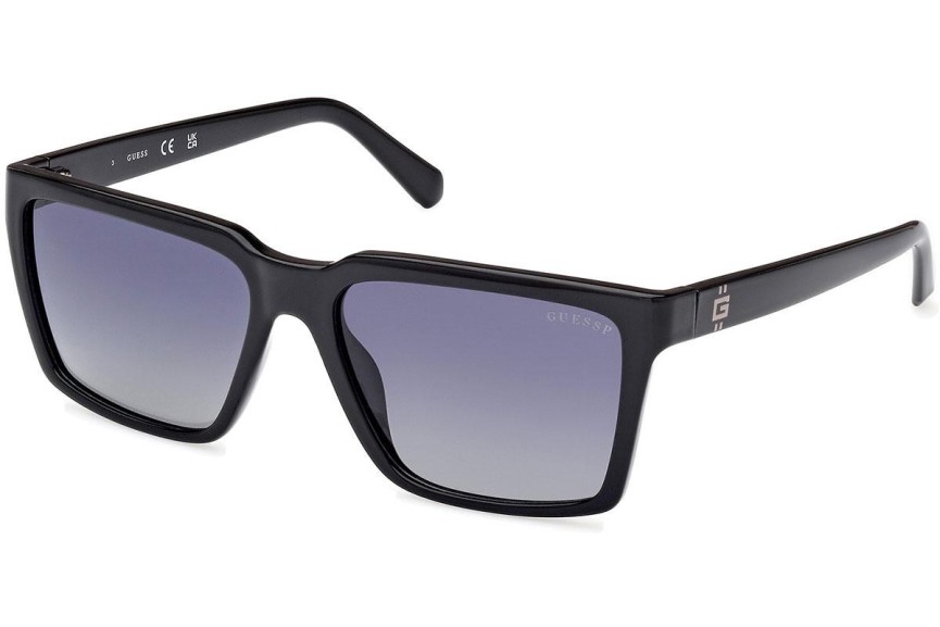 Sluneční brýle Guess GU00084 01D Polarized Squared Černé