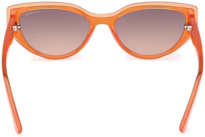 Sluneční brýle Guess GU7910 44F Cat Eye Oranžové