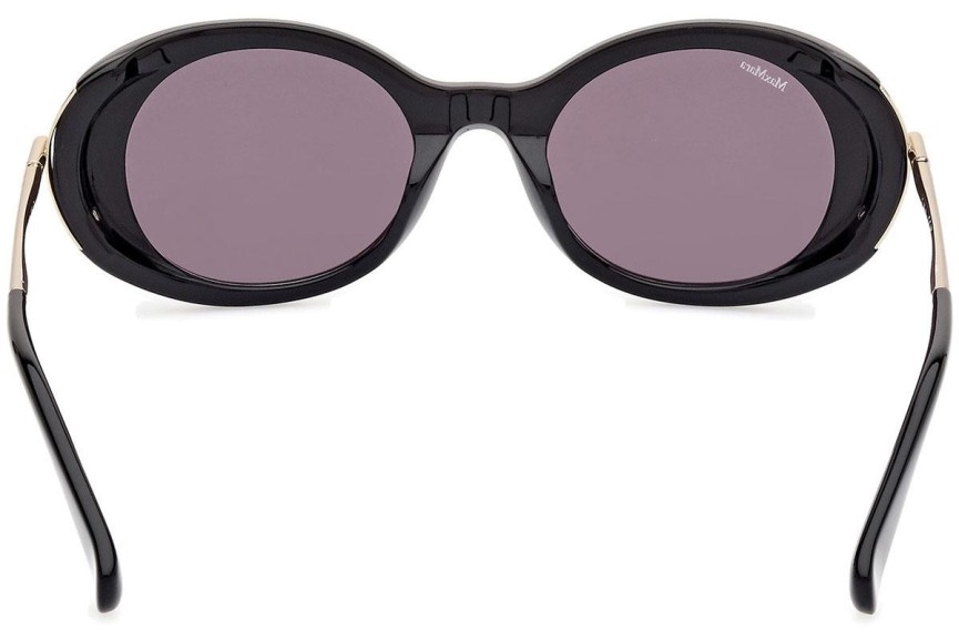 Sluneční brýle Max Mara Malibu10 MM0080 01A Oválné Černé