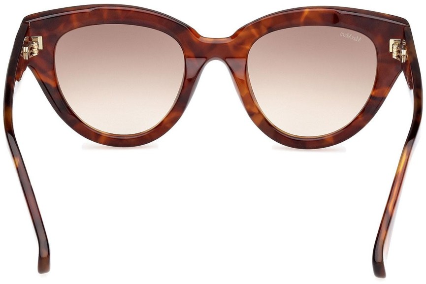 Sluneční brýle Max Mara Glimpse1 MM0077 53F Cat Eye Havana