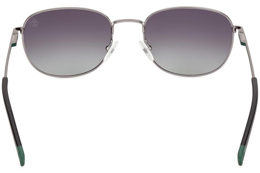 Sluneční brýle Timberland TB9339 09D Polarized Oválné Šedé