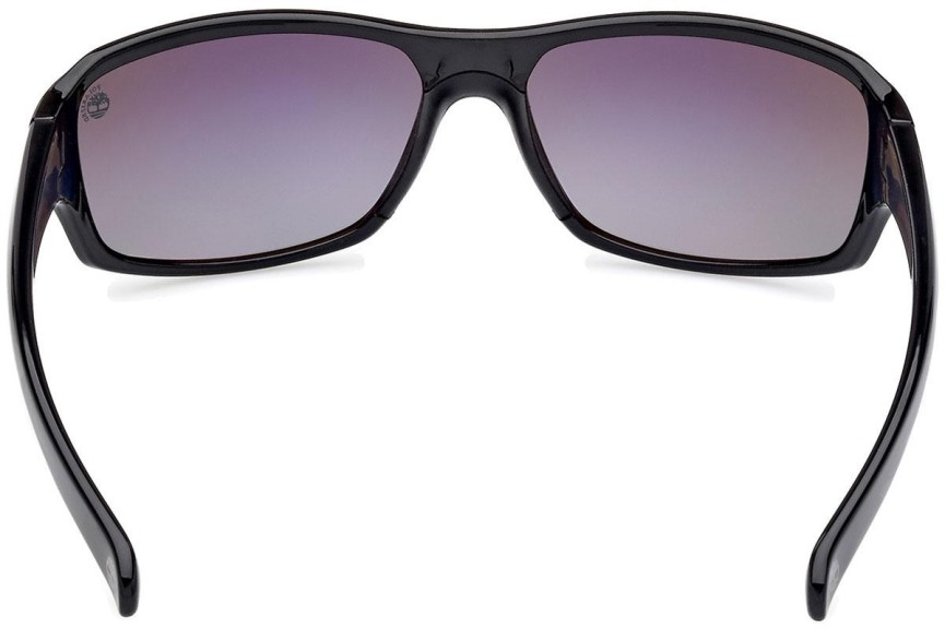 Sluneční brýle Timberland TB9332 01D Polarized Squared Černé