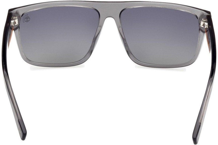 Sluneční brýle Timberland TB9342 20D Polarized Obdélníkové Šedé