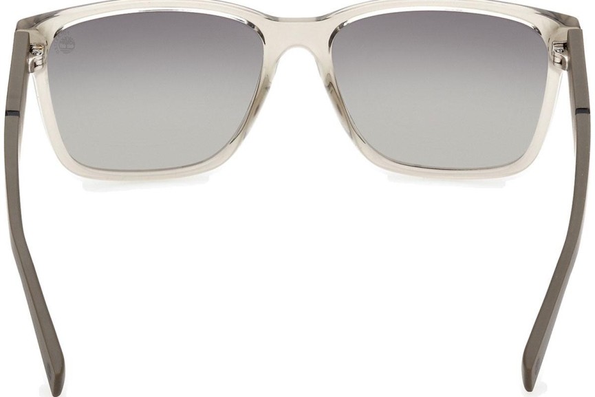 Sluneční brýle Timberland TB9335-H 45D Polarized Squared Průhledné