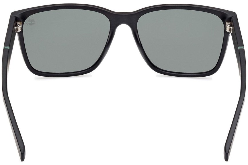 Sluneční brýle Timberland TB9335-H 02R Polarized Squared Černé