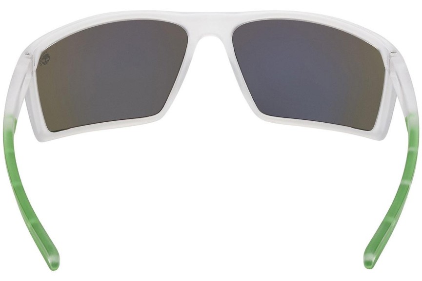 Sluneční brýle Timberland TB9333 26R Polarized Squared Průhledné