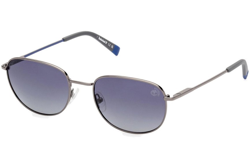 Sluneční brýle Timberland TB9339 08D Polarized Oválné Šedé