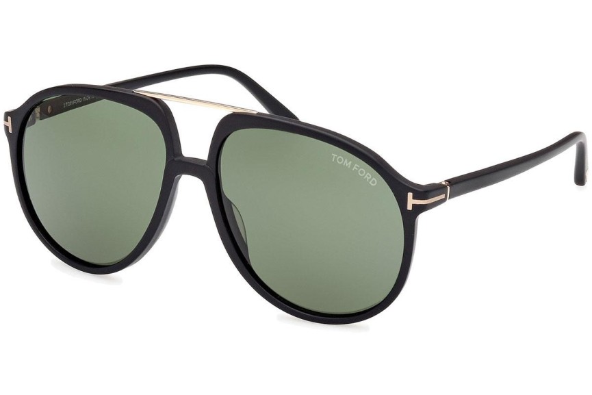 Sluneční brýle Tom Ford Archie FT1079 02N Pilot Černé