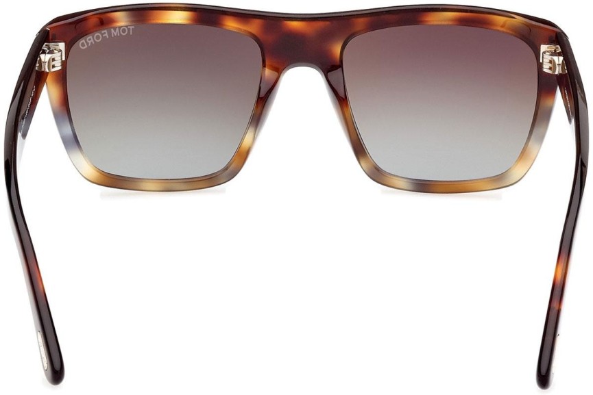 Sluneční brýle Tom Ford Alberto FT1077 55G Squared Havana