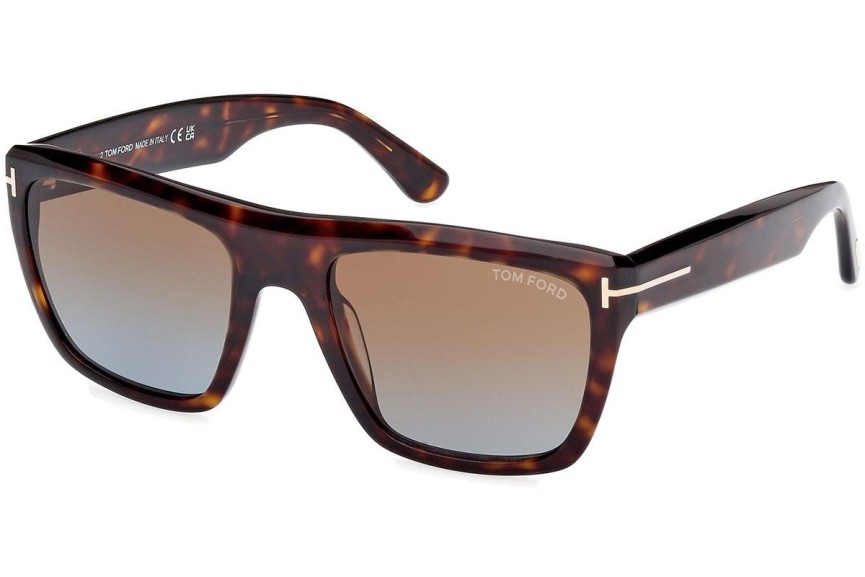 Sluneční brýle Tom Ford Alberto FT1077 52F Squared Havana