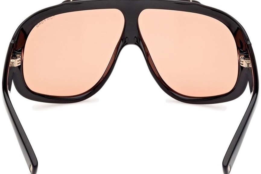 Sluneční brýle Tom Ford Rellen FT1093 01E Squared Černé