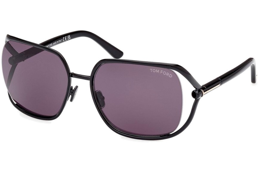 Sluneční brýle Tom Ford Goldie FT1092 01A Squared Černé