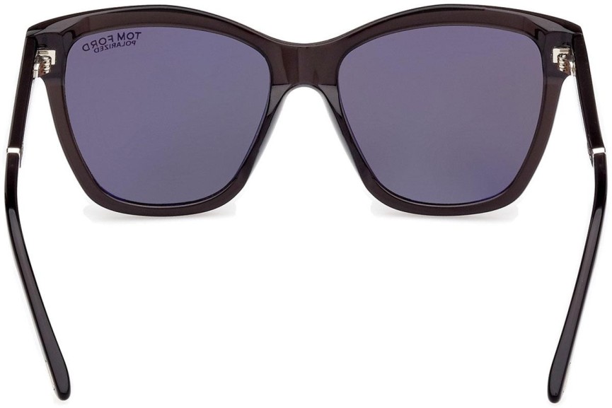 Sluneční brýle Tom Ford Lucia FT1087 05D Polarized Squared Černé