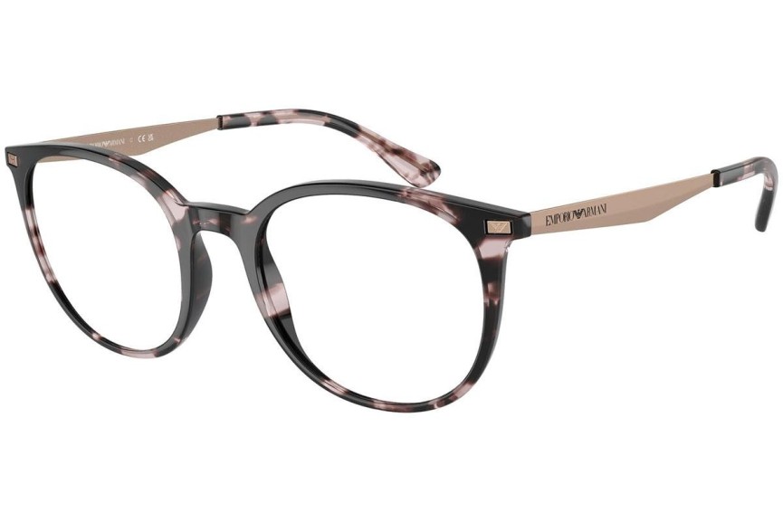 Brýle Emporio Armani EA3168 5766 Okrouhlé Havana