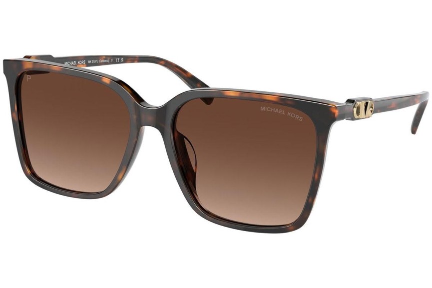 Sluneční brýle Michael Kors MK2197U 3006T5 Polarized Squared Černé