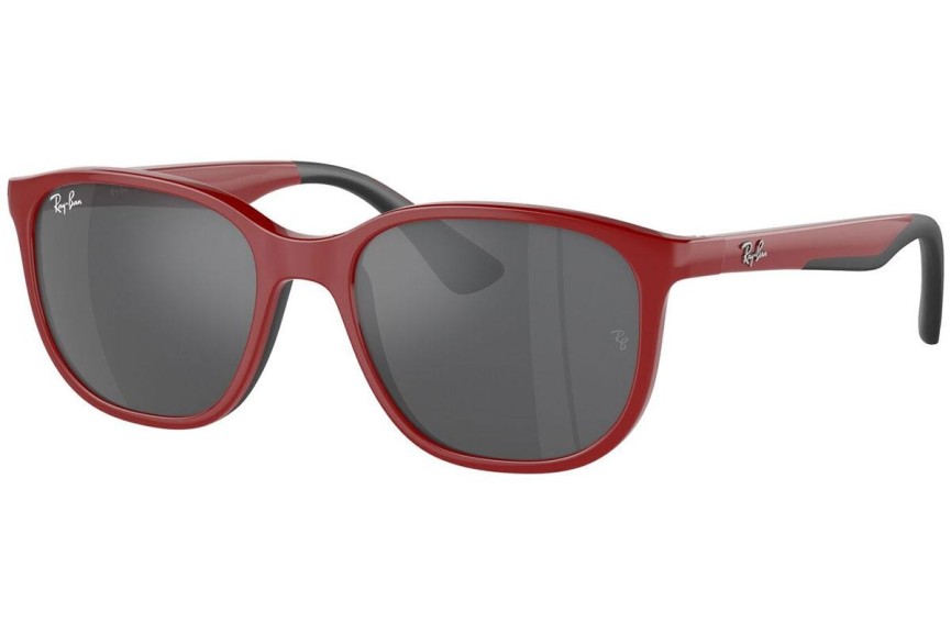 Sluneční brýle Ray-Ban Junior RJ9078S 71506G Squared Červené