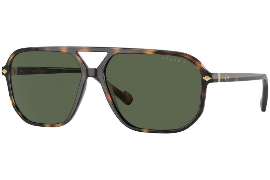 Sluneční brýle Vogue Eyewear VO5531S 27189A Polarized Pilot Havana