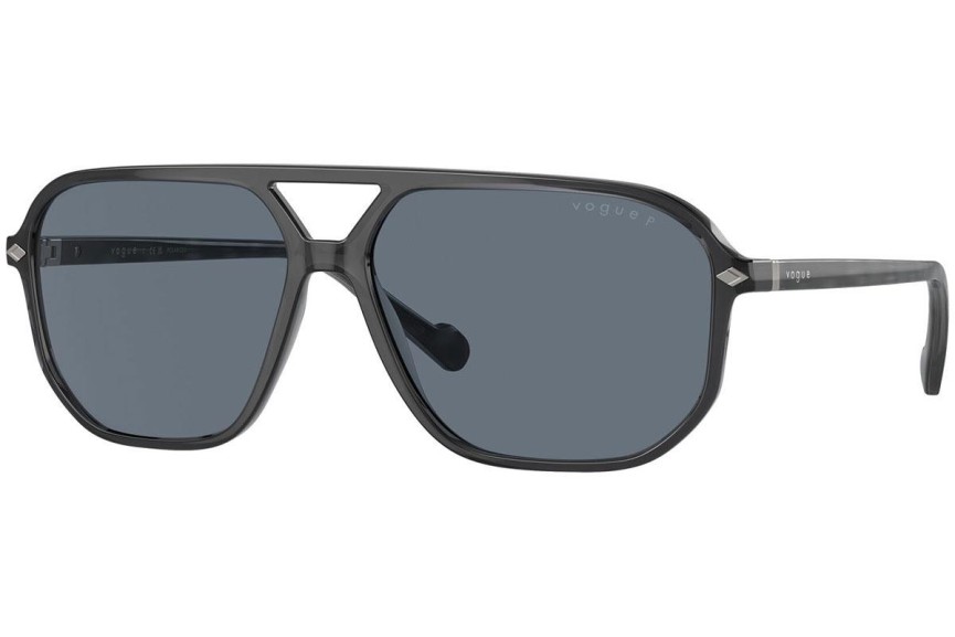 Sluneční brýle Vogue Eyewear VO5531S 31094Y Polarized Pilot Šedé