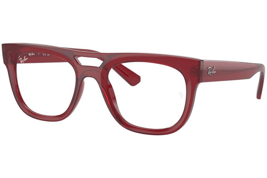 Brýle Ray-Ban Phil RX7226 8265 Squared Červené