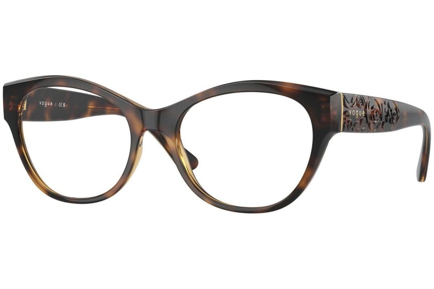 Brýle Vogue Eyewear VO5527 W656 Cat Eye Havana