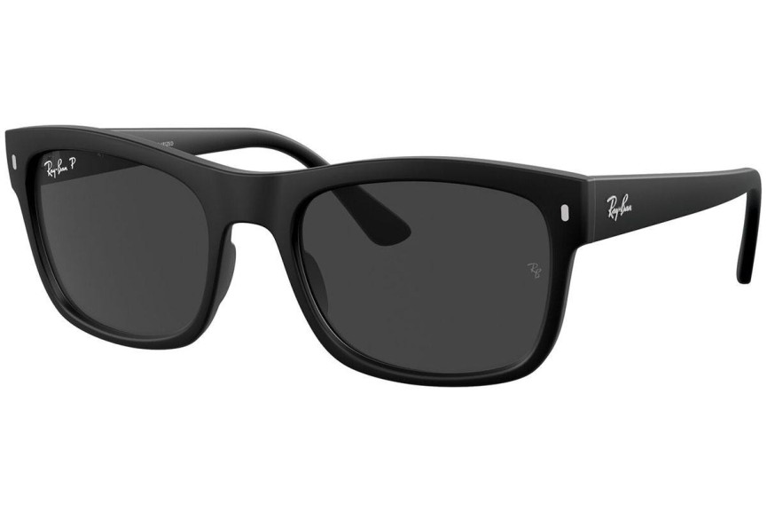 Sluneční brýle Ray-Ban RB4428 601S48 Polarized Squared Černé