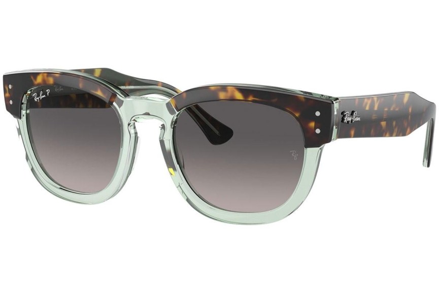 Sluneční brýle Ray-Ban RB0298S 1376M3 Polarized Squared Zelené