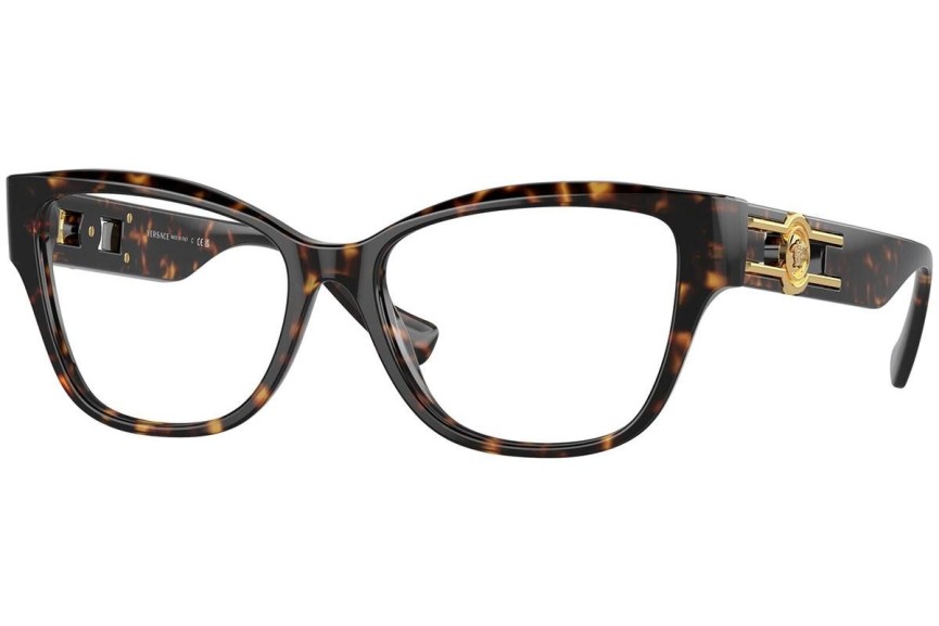 Brýle Versace VE3347 108 Squared Havana