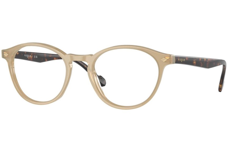 Brýle Vogue Eyewear VO5326 W900 Okrouhlé Béžové