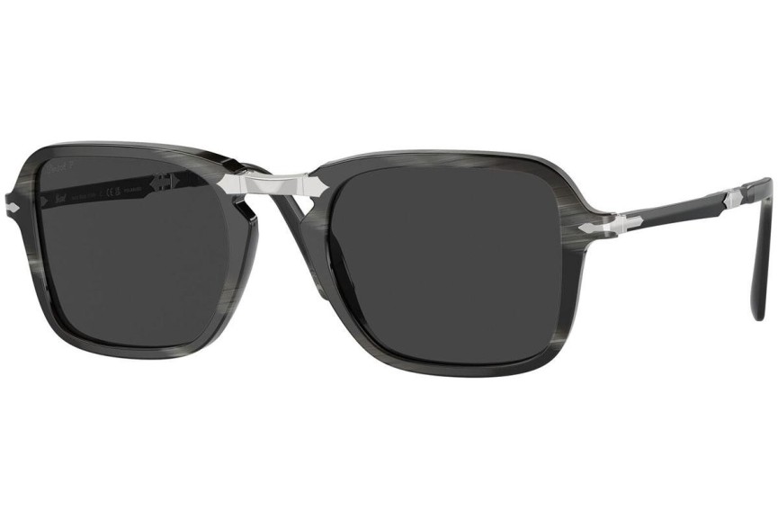 Sluneční brýle Persol PO3330S 119948 Polarized Obdélníkové Černé