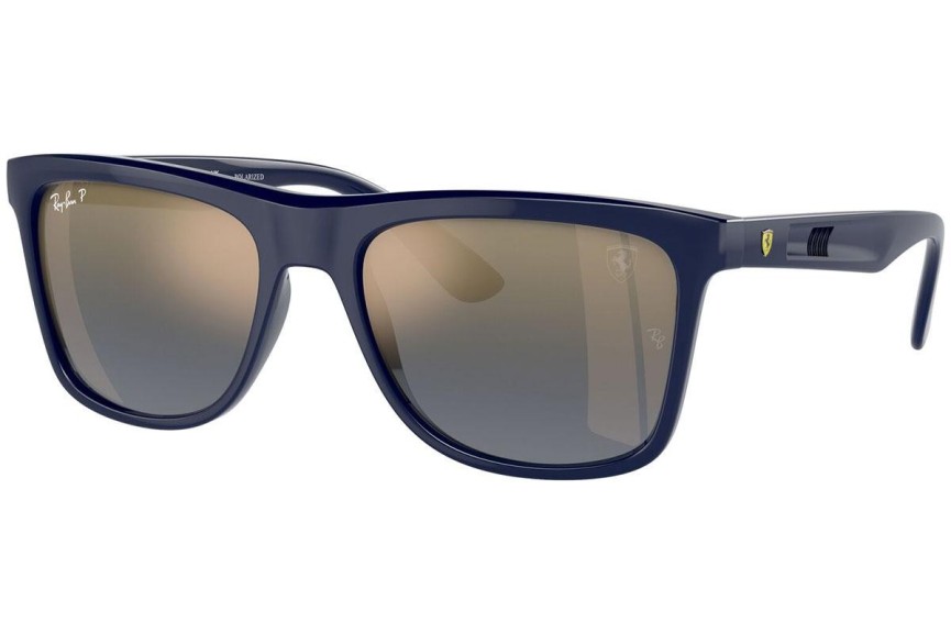 Sluneční brýle Ray-Ban RB4413M F688J0 Polarized Squared Modré