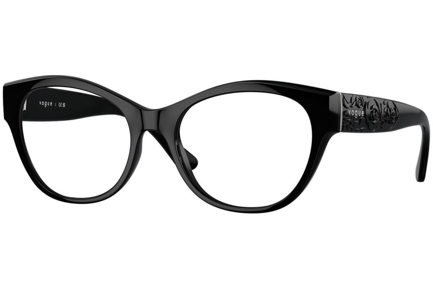 Brýle Vogue Eyewear VO5527 W44 Cat Eye Černé