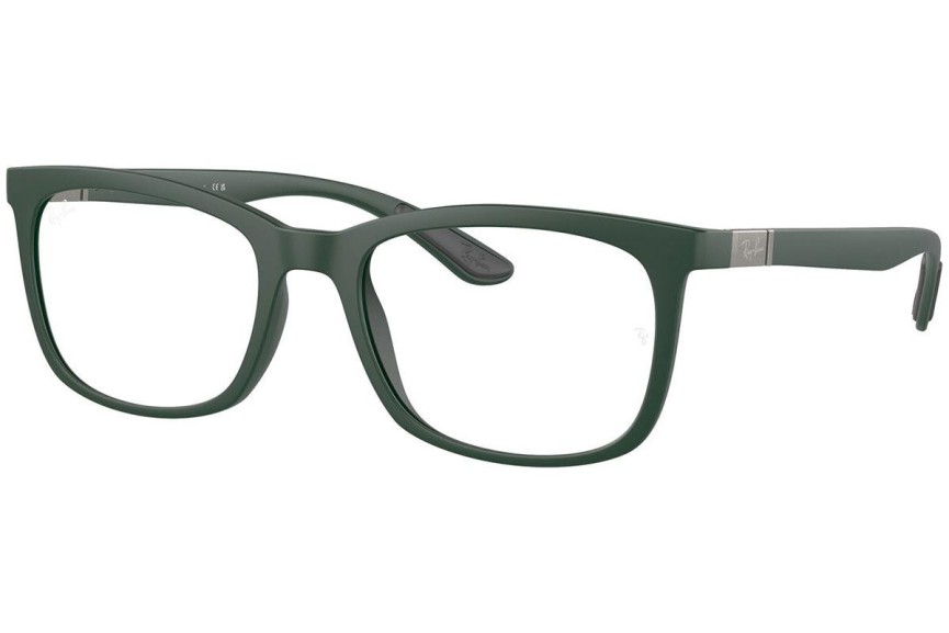 Brýle Ray-Ban RX7230 8062 Obdélníkové Zelené