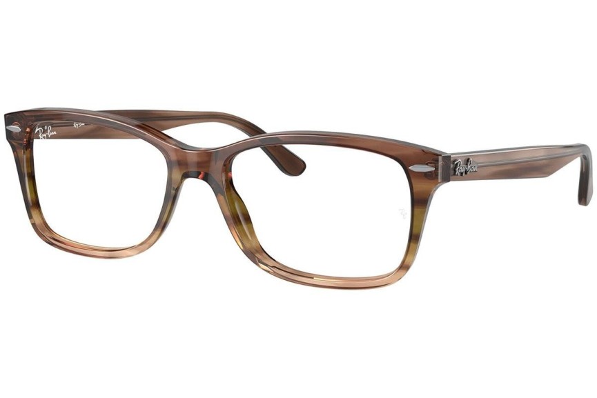 Brýle Ray-Ban RX5428 8255 Squared Hnědé