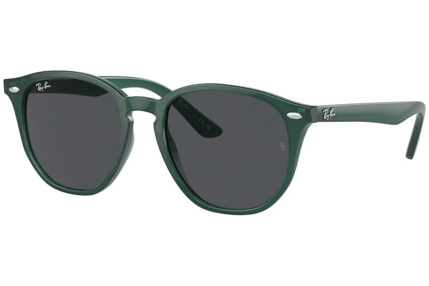 Sluneční brýle Ray-Ban Junior RJ9070S 713087 Okrouhlé Zelené