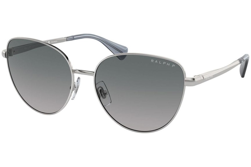 Sluneční brýle Ralph Lauren RA4144 90018S Polarized Cat Eye Stříbrné